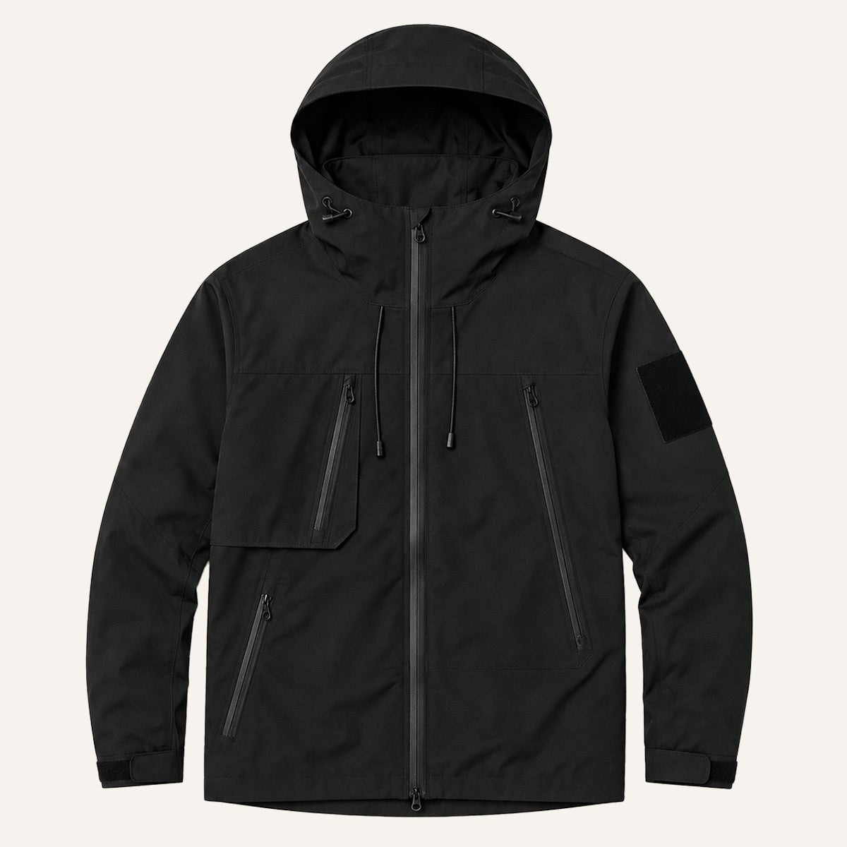 Graham | Men's Lightweight Waterproof Hooded Rain Jacket, Windproof Autumn Jacket | My Sweet Wardrobe
