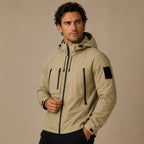 Graham | Men's Lightweight Waterproof Hooded Rain Jacket, Windproof Autumn Jacket | My Sweet Wardrobe