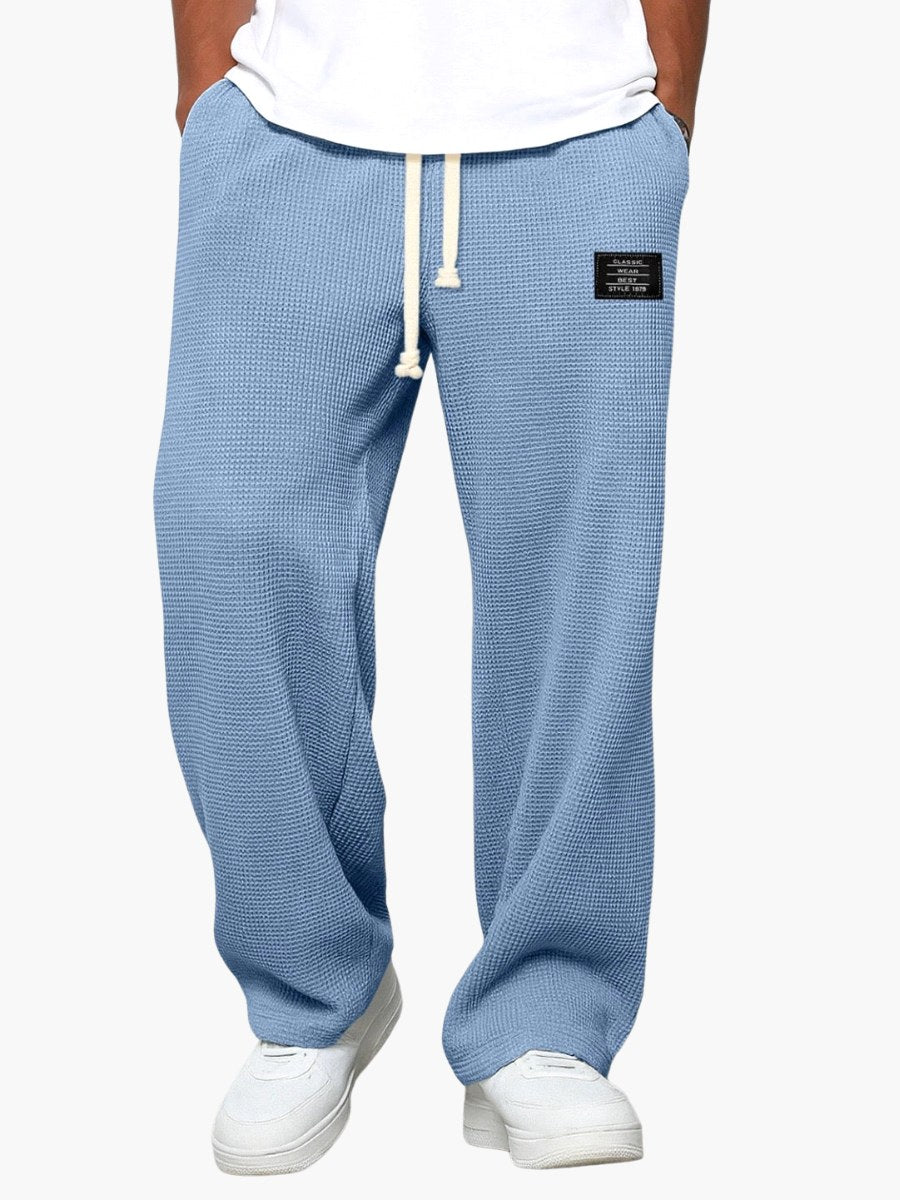 Graham | Women's Relaxed Lace Trousers, Straight-Leg Everyday Trousers | My Sweet Wardrobe