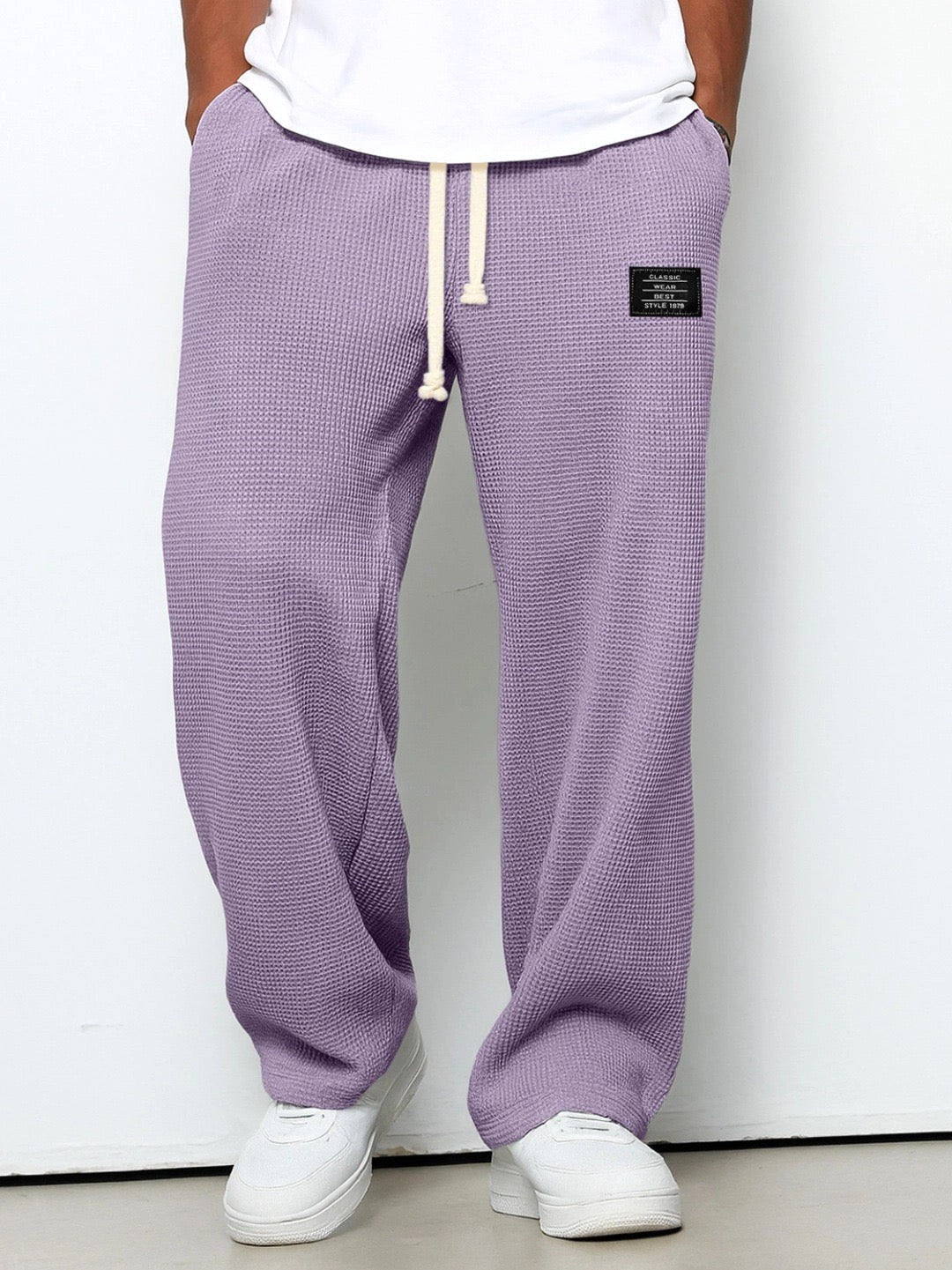 Graham | Women's Relaxed Lace Trousers, Straight-Leg Everyday Trousers | My Sweet Wardrobe