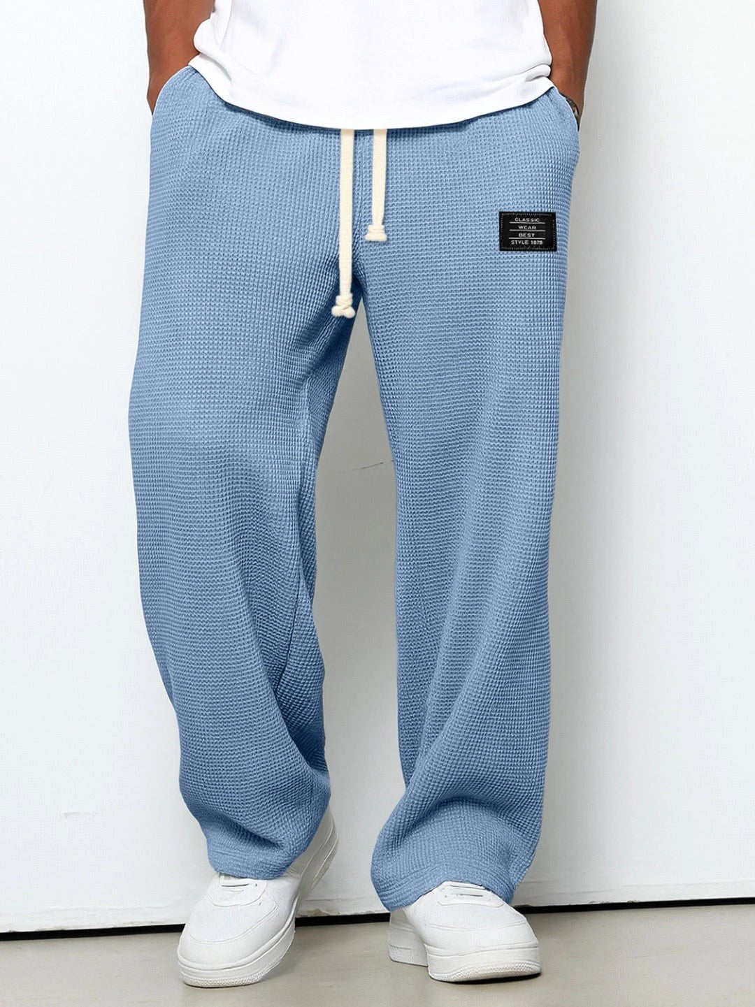 Graham | Women's Relaxed Lace Trousers, Straight-Leg Everyday Trousers | My Sweet Wardrobe