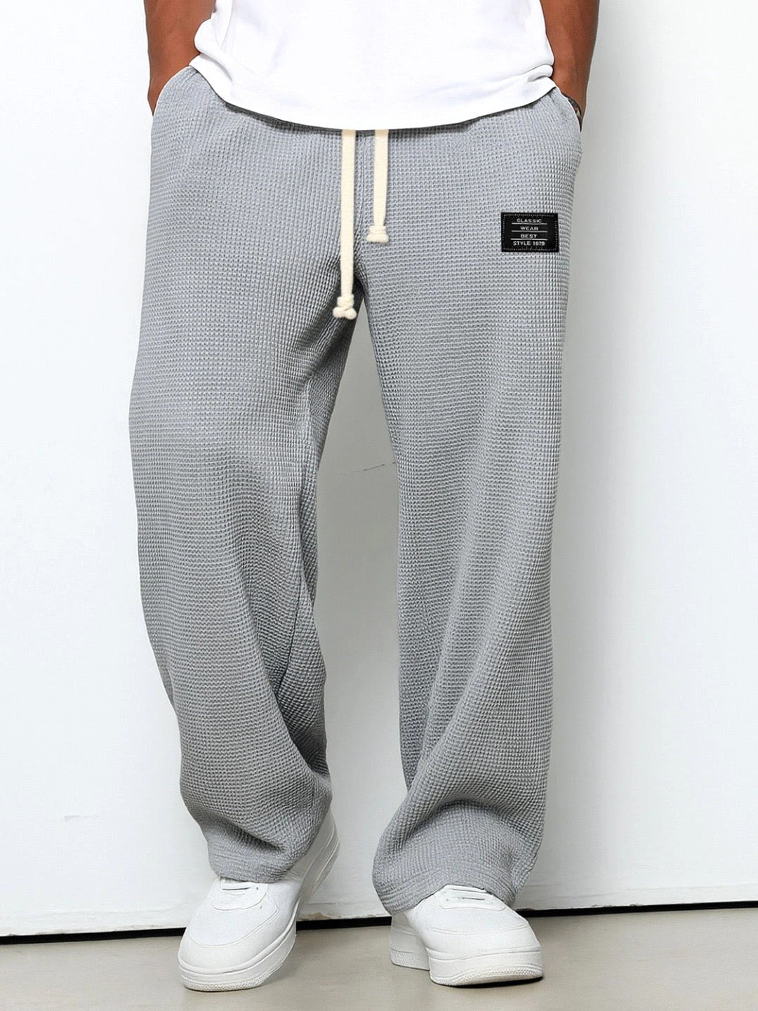 Graham | Women's Relaxed Lace Trousers, Straight-Leg Everyday Trousers | My Sweet Wardrobe
