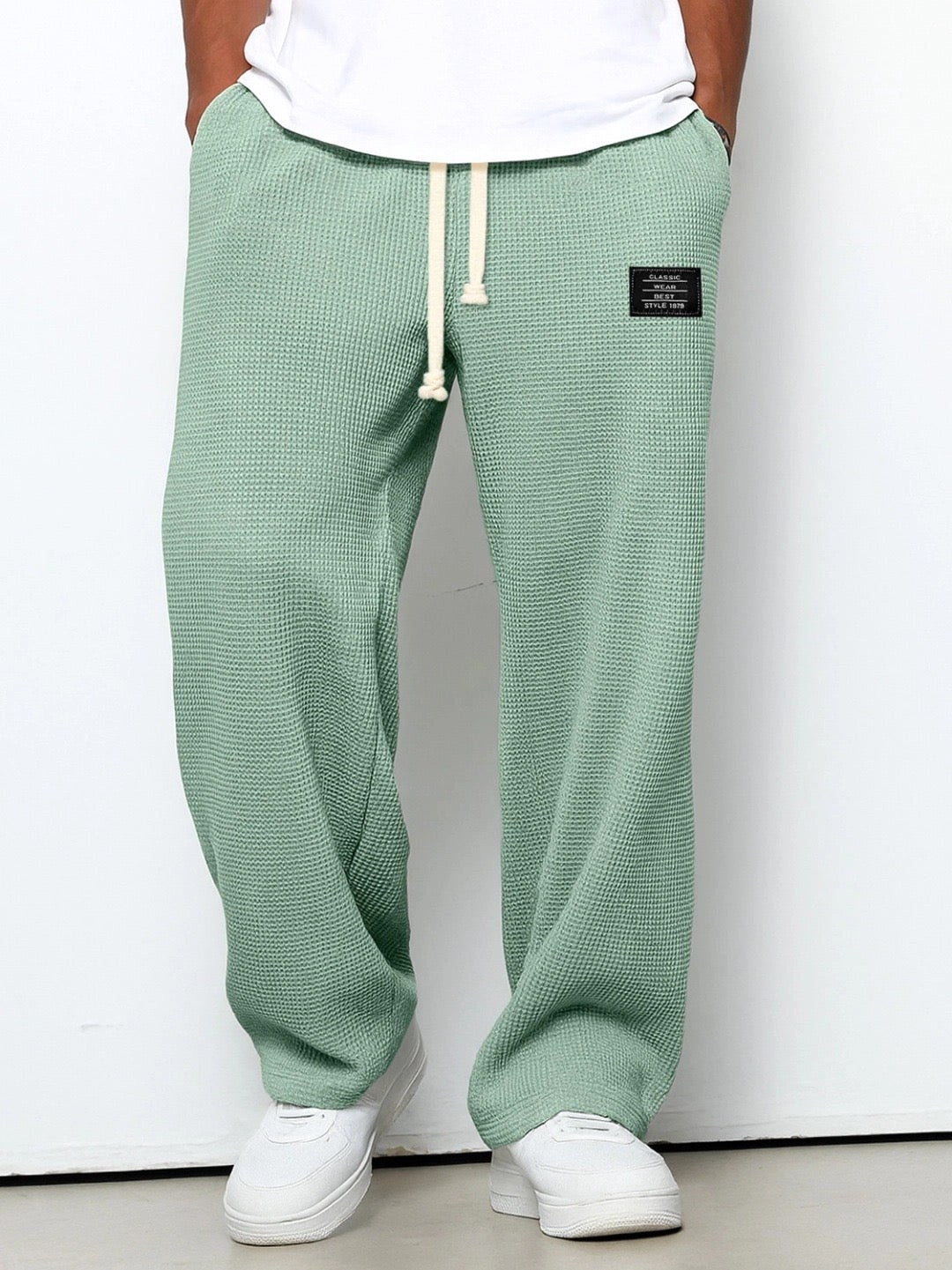 Graham | Women's Relaxed Lace Trousers, Straight-Leg Everyday Trousers | My Sweet Wardrobe