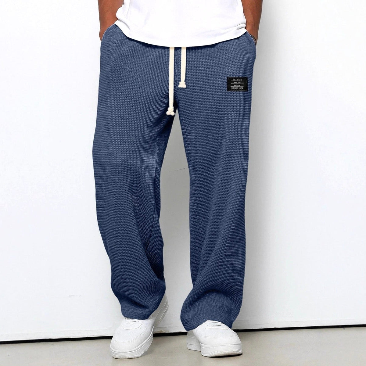 Graham | Women's Relaxed Lace Trousers, Straight-Leg Everyday Trousers | My Sweet Wardrobe