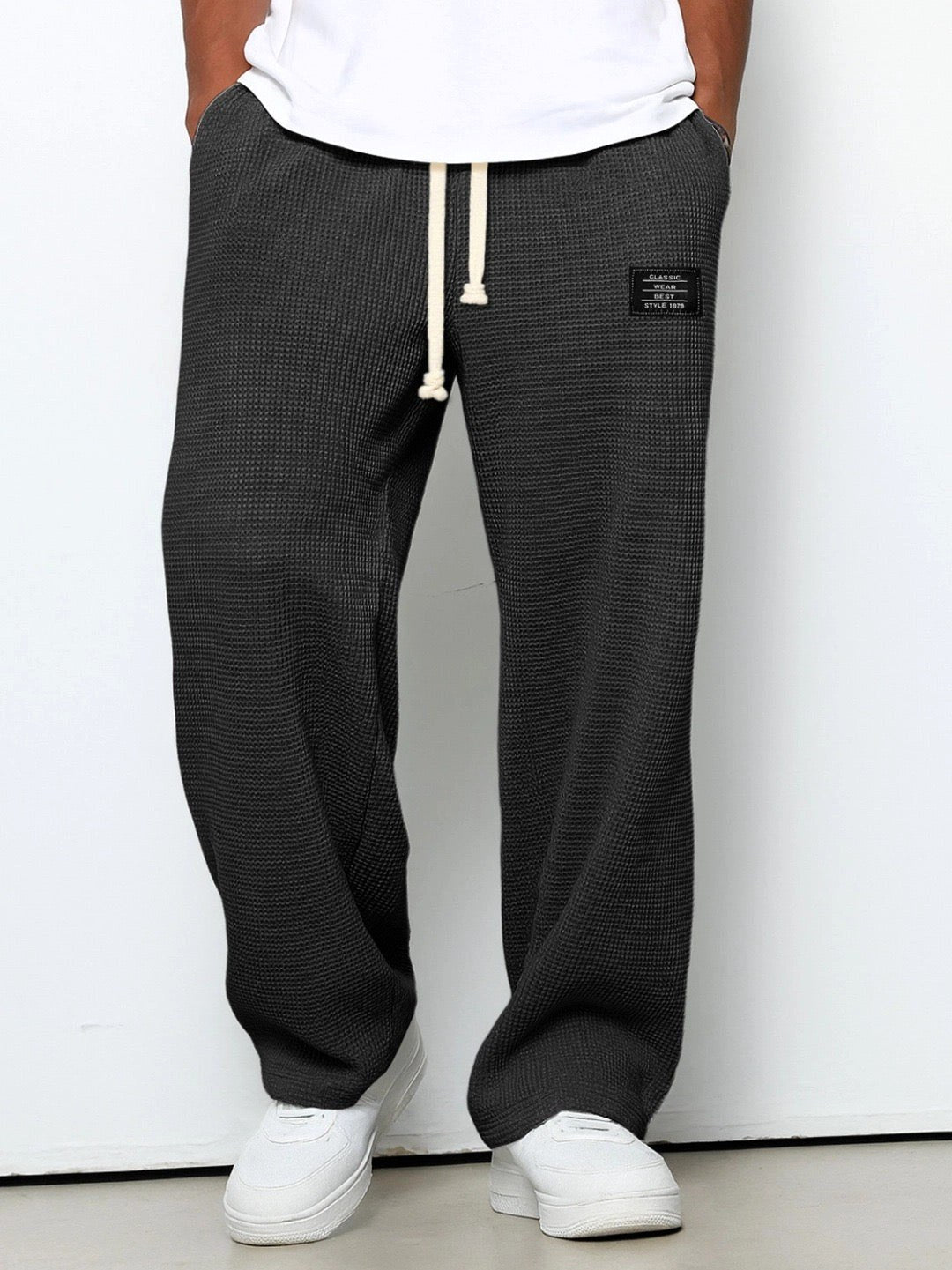 Graham | Women's Relaxed Lace Trousers, Straight-Leg Everyday Trousers | My Sweet Wardrobe