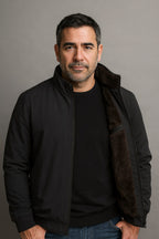 Grant | Men's Waterproof Jacket with Thermal Fleece Lining, Smart Autumn Coat | My Sweet Wardrobe