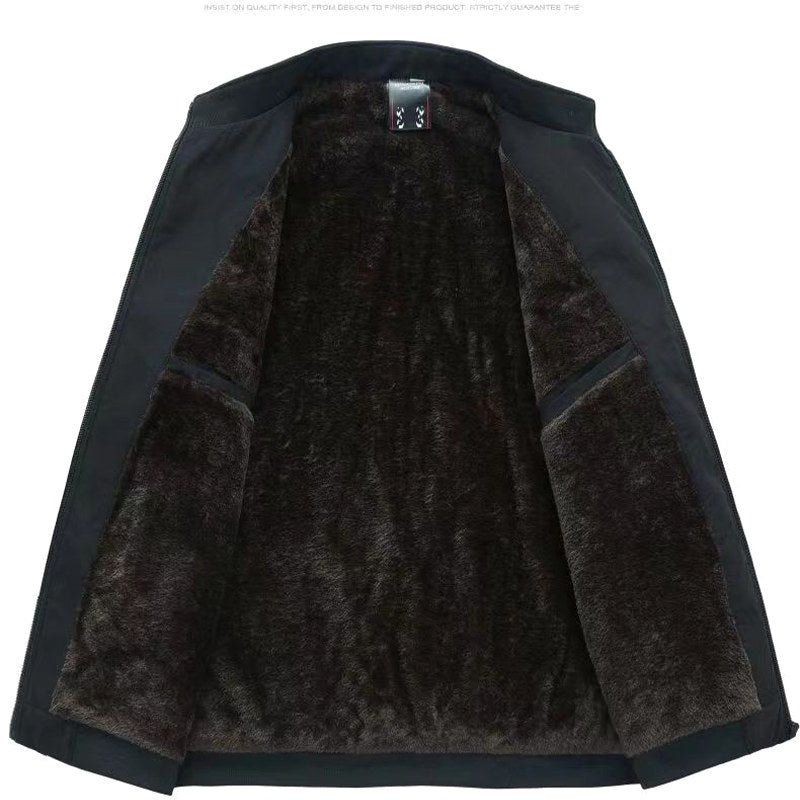 Grant | Men's Waterproof Jacket with Thermal Fleece Lining, Smart Autumn Coat | My Sweet Wardrobe
