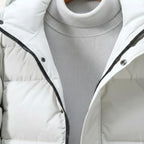 Griffin | Men's Hooded Longline Puffer Coat, Windproof Autumn Coat | My Sweet Wardrobe