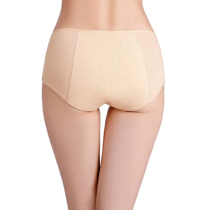 Hannah | Women's Leak-Protection Briefs with Comfort Technology, Discreet Protective Briefs | My Sweet Wardrobe | Beige