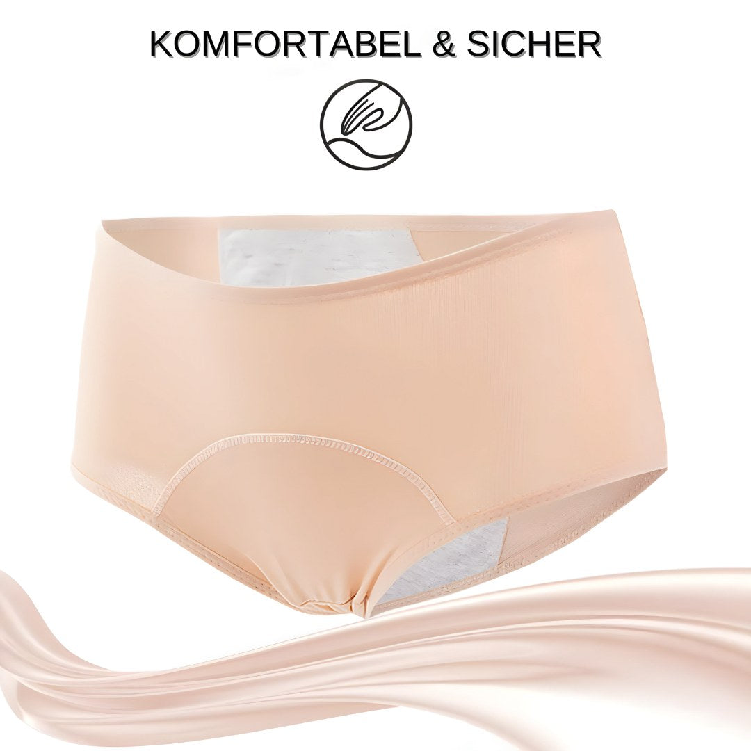 Hannah | Women's Leak-Protection Briefs with Comfort Technology, Discreet Protective Briefs | My Sweet Wardrobe | Beige