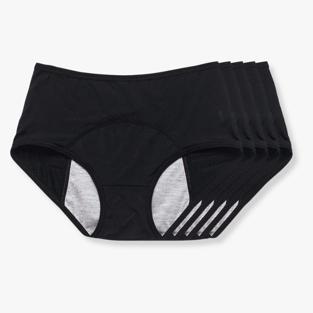 Hannah | Women's Leak-Protection Briefs with Comfort Technology, Discreet Protective Briefs | My Sweet Wardrobe | Beige