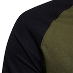 Hannes | Men's Long-Sleeve Shirt with Contrast Detail, Sporty Long-Sleeve Shirt | My Sweet Wardrobe | Grey