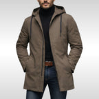 Hans | Men's Weatherproof Coat with Padding, Modern Winter Coat | My Sweet Wardrobe | Brown