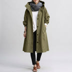 Harriet | Women's Relaxed-Fit Waterproof Jacket, Hooded Rain Coat | My Sweet Wardrobe
