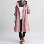 Harriet | Women's Relaxed-Fit Waterproof Jacket, Hooded Rain Coat | My Sweet Wardrobe