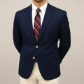 Harrison | Men's Tailored Blazer Jacket, Smart Structured Blazer Suit | My Sweet Wardrobe | Navy Blue