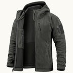 Harrison | Men's Warm Tactical Fleece Jacket, Hooded Outdoor Jacket | My Sweet Wardrobe