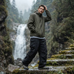 James | Men's Waterproof Cargo Trousers, Loose-Fit Technical Walking Trousers | My Sweet Wardrobe