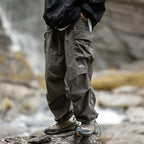 James | Men's Waterproof Cargo Trousers, Loose-Fit Technical Walking Trousers | My Sweet Wardrobe
