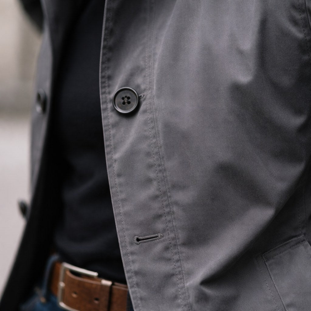Harvey | Men's Tailored All-Weather Overcoat, Timeless Autumn Coat | My Sweet Wardrobe