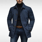 Harvey | Men's Tailored All-Weather Overcoat, Timeless Autumn Coat | My Sweet Wardrobe