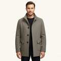 Hayes | Men's Tailored Wool Overcoat, Smart Wool Coat | My Sweet Wardrobe