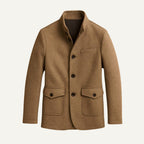 Hayes | Men's Tailored Wool Overcoat, Smart Wool Coat | My Sweet Wardrobe