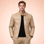 Henrik | Men's Jacket with Modern Design, Elegant Jacket for Every Occasion | My Sweet Wardrobe | Bordeaux
