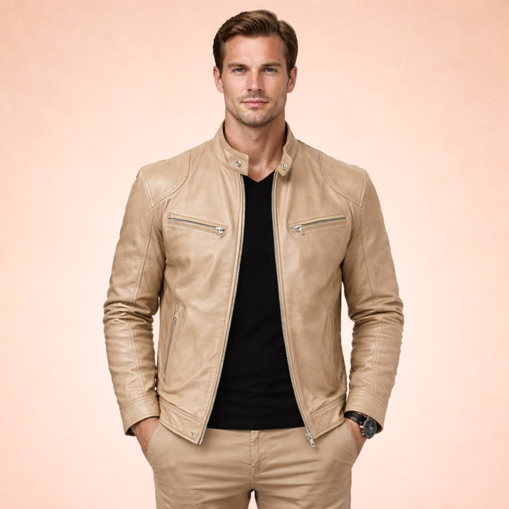 Henrik | Men's Jacket with Modern Design, Elegant Jacket for Every Occasion | My Sweet Wardrobe | Bordeaux