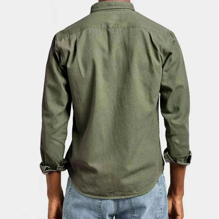 Henry | Men's Tailored Cotton Shirt, Smart Everyday Shirt | My Sweet Wardrobe