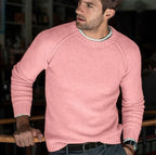 Hermann | Men's Knit Jumper with Timeless Design, Classic Men's Jumper | My Sweet Wardrobe | White