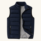 Hunter | Men's Quilted Puffer Gilet, Sleeveless Layering Gilet | My Sweet Wardrobe
