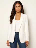 Imogen | Women's Tailored Blazer, Fitted Smart Jacket | My Sweet Wardrobe | Rood