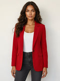 Imogen | Women's Tailored Blazer, Fitted Smart Jacket | My Sweet Wardrobe | Khaki