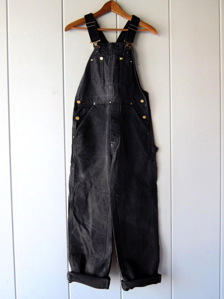 Iris | Women's Cotton Adjustable Dungarees, Functional Work Dungarees | My Sweet Wardrobe