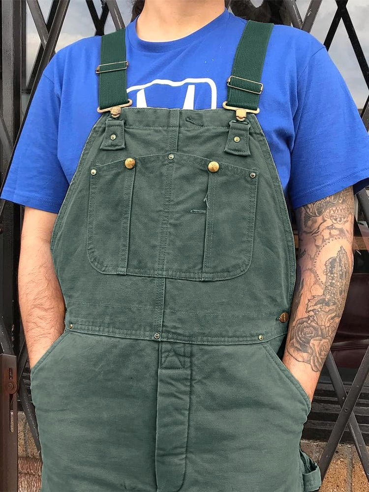 Iris | Women's Cotton Adjustable Dungarees, Functional Work Dungarees | My Sweet Wardrobe