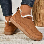 Iris | Women's Orthopedic Ankle Boots, Waterproof Leather Ankle Boots | My Sweet Wardrobe | Brown