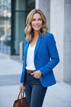 Isaline | Women's Tailored Blazer, Slim Fit Lapel Collar Trouser Suit | My Sweet Wardrobe