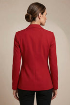 Isaline | Women's Tailored Blazer, Slim Fit Lapel Collar Trouser Suit | My Sweet Wardrobe