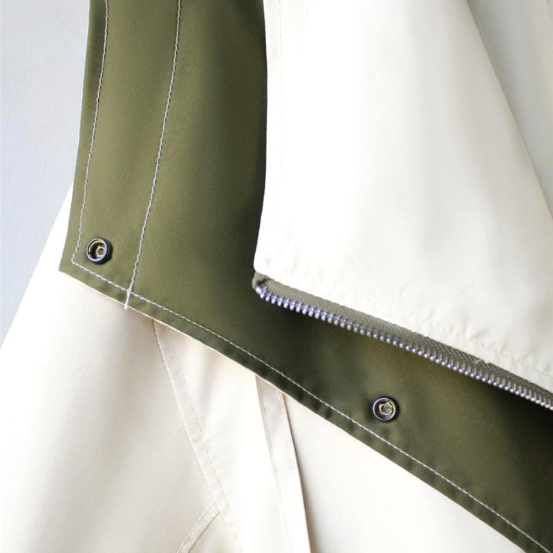 Jacqueline | Women's Oversized Layered Jacket, Practical Autumn Jacket | My Sweet Wardrobe