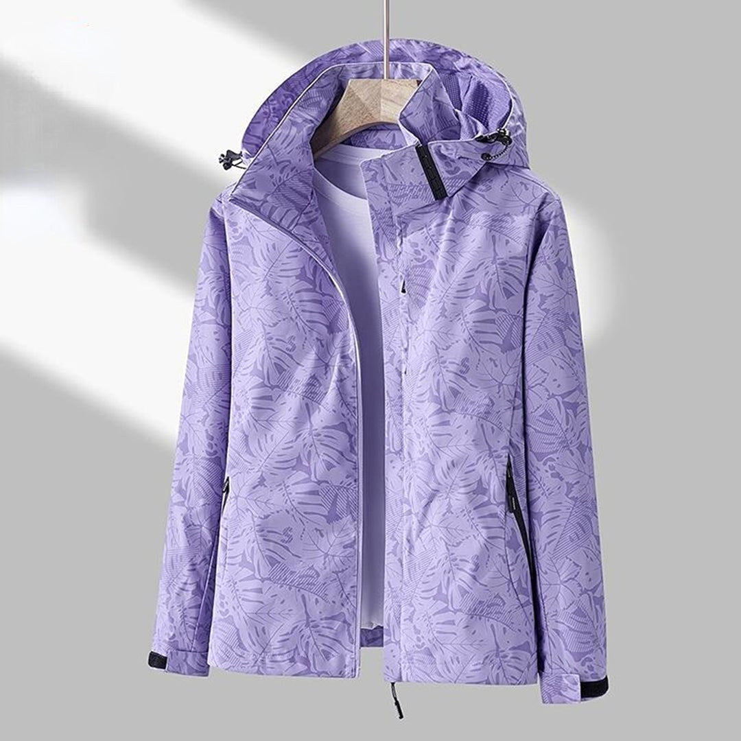 Janet | Women's Lightweight Waterproof Hooded Jacket, Practical Outdoor Jacket | My Sweet Wardrobe