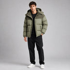 Jared | Men's Oversized Padded Puffer Jacket, Hooded Winter Coat | My Sweet Wardrobe