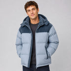 Jared | Men's Oversized Padded Puffer Jacket, Hooded Winter Coat | My Sweet Wardrobe