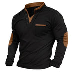 Jens | Men's V-Neck Jumper, Elegant Knit Jumper | My Sweet Wardrobe | Brown