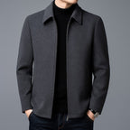 Jordan | Men's Wool Jacket, Tailored Autumn Jacket | My Sweet Wardrobe | Gray