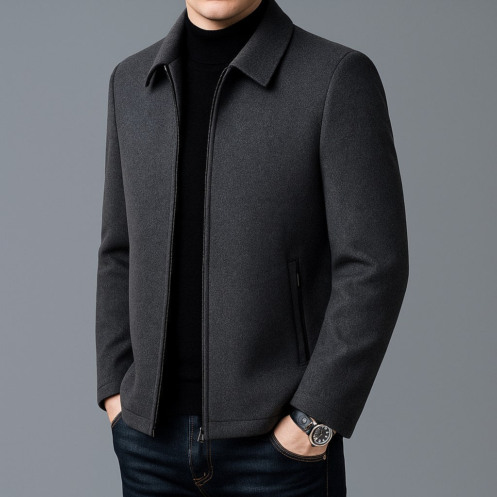 Jordan | Men's Wool Jacket, Tailored Autumn Jacket | My Sweet Wardrobe