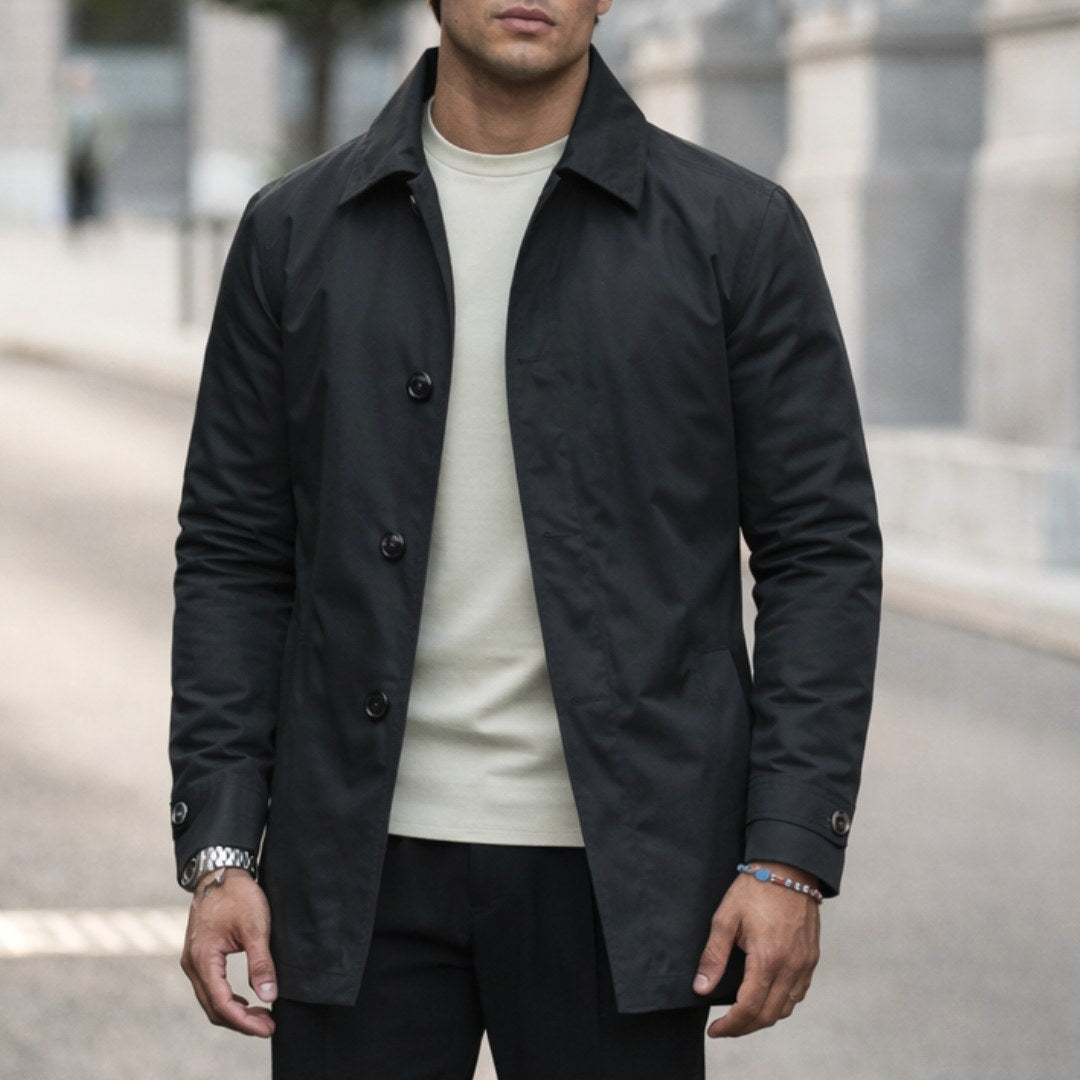 Josef | Men's Weatherproof Coat, Windproof Men's Jacket | My Sweet Wardrobe | Grey