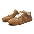 Julian | Men's Lace-Up Shoes with Non-Slip Sole, Classic Lace-Up Trainers | My Sweet Wardrobe | Brown