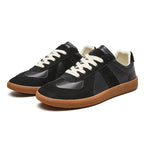Julian | Men's Lace-Up Shoes with Non-Slip Sole, Classic Lace-Up Trainers | My Sweet Wardrobe | Brown