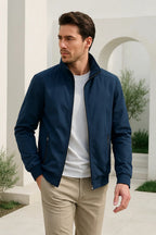 Julian | Men's Lightweight Wind-Resistant Jacket, Everyday Transitional Jacket | My Sweet Wardrobe